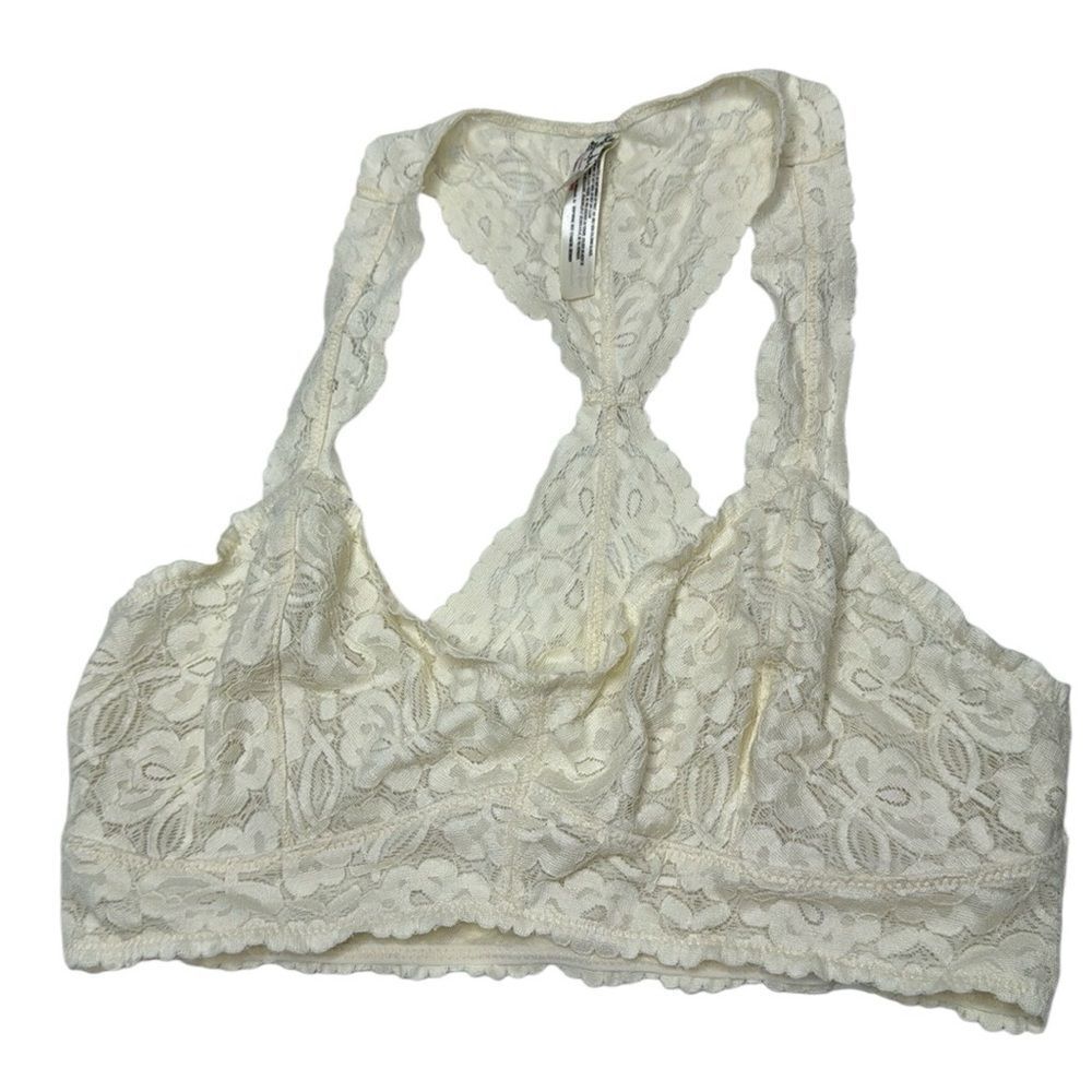 Free People Gallon Lace Racerback Bra. Size Medium.